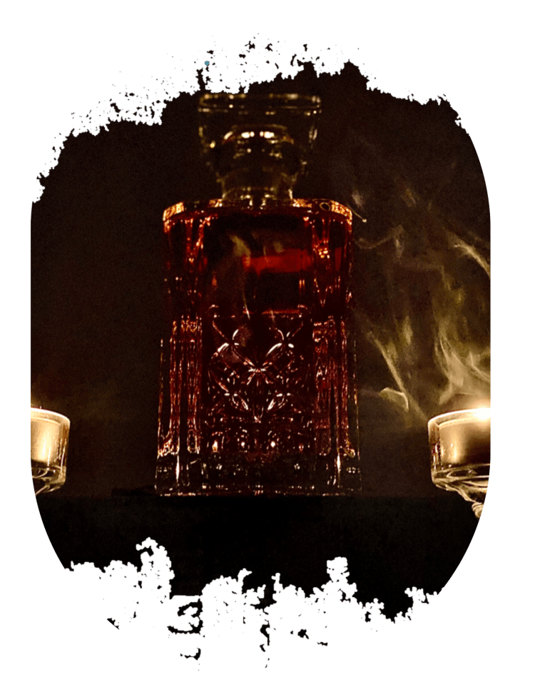 Johnnie Walker Blue Label in decanter